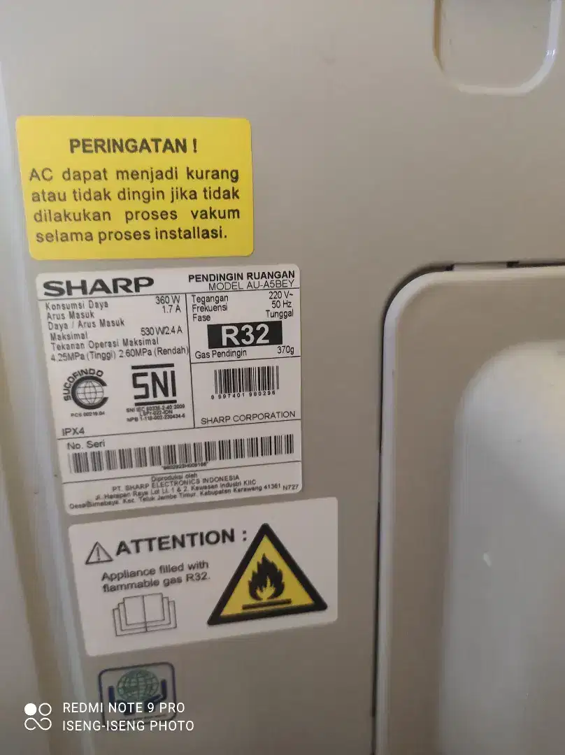 AC Sharp 0,50k inverter