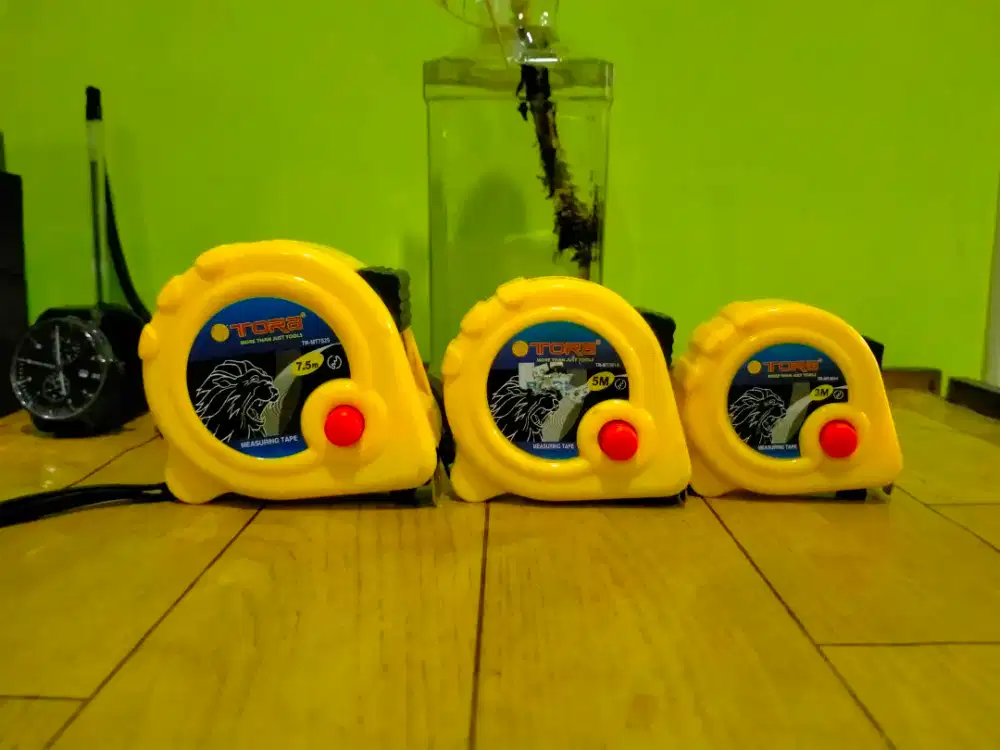 Meteran Tora Original Tersedia 3M 5M 7,5M