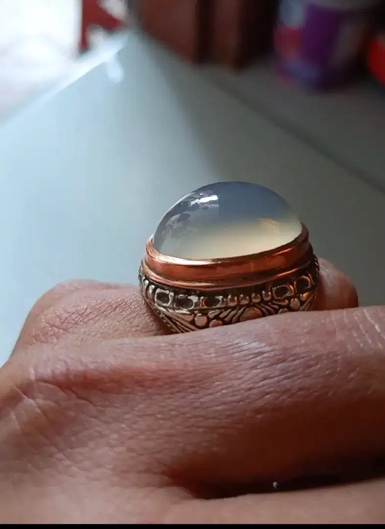 Batu Cincin Anggur Cristal Natural