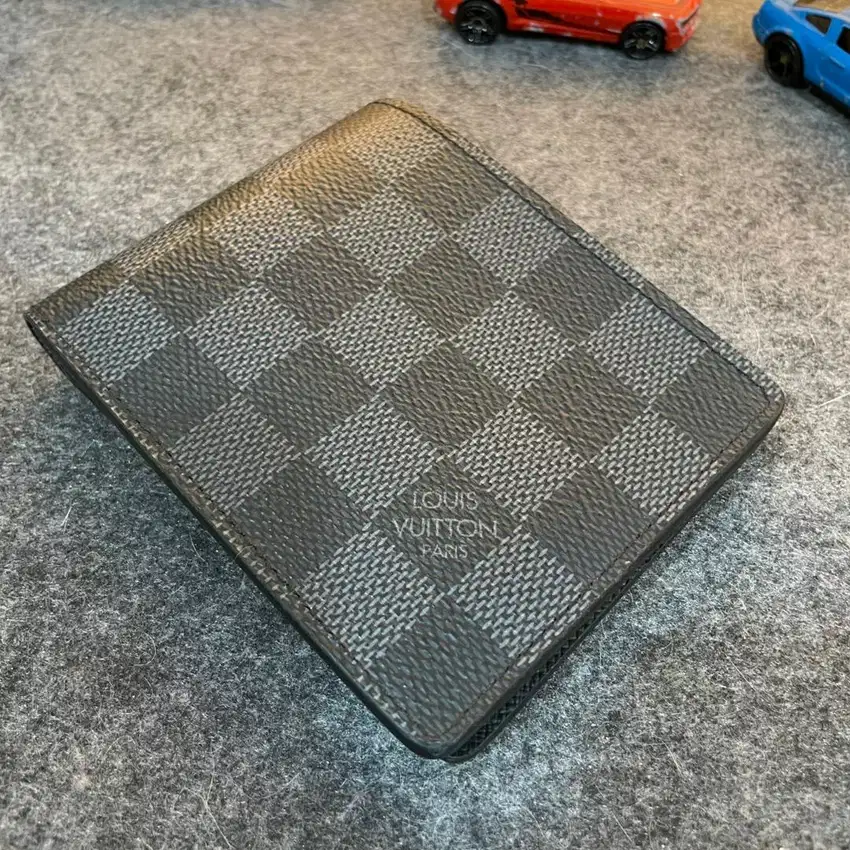 LV Wallet Damier Graphite - dompet louis vuitton