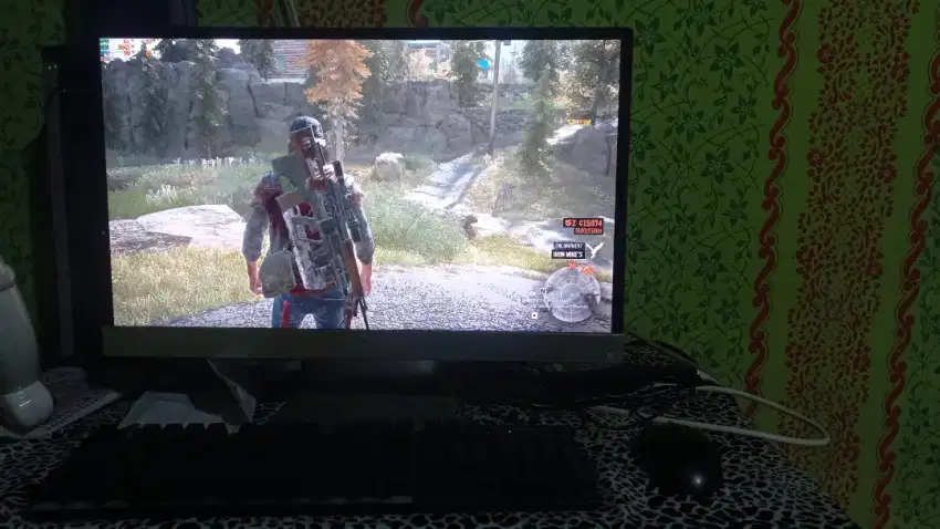 PC GAMING I7 4770+ GTX 1650 MONITOR 23'