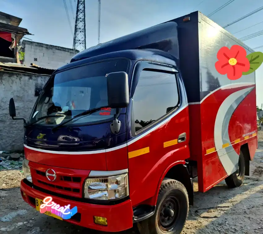Hino Dutro 4ban 110SD Box 2020 Turbo Bio Solar Euro2 Fulors Ex Ringan