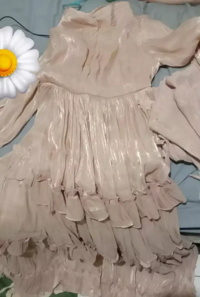 Busana muslim shimer beliin anak tp anaknya ga mau pakai