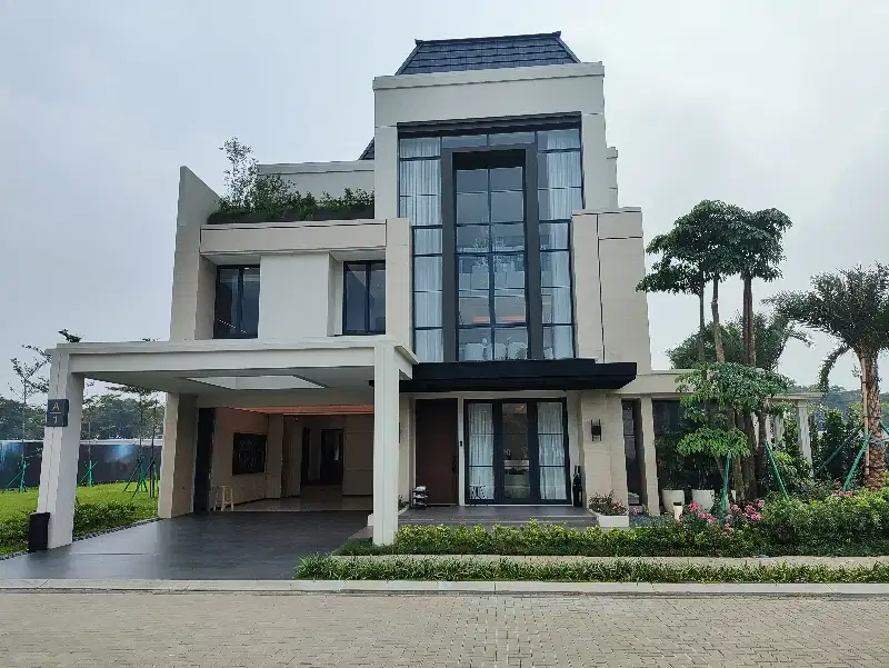 Free DP KPR rumah cluster tresor bsd city. mewah dekat QBIG BSD