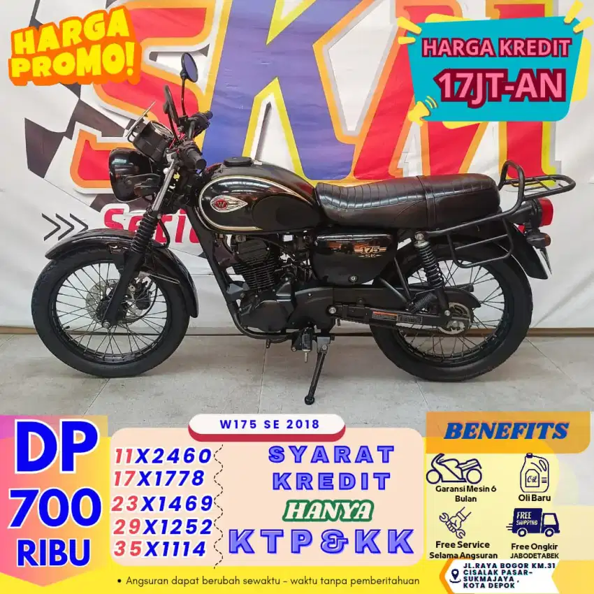 (serbu DP 700 free servis slma Angsrn) w175 2018 cash credt