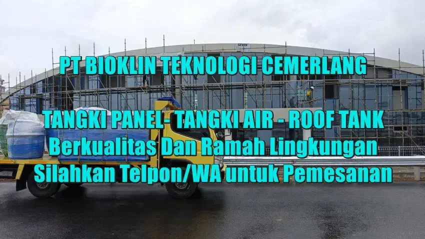 Toren Air ,Tangki Air Kotak,  Tangki Rooftank Kotak , Tangki Panel ,Ta