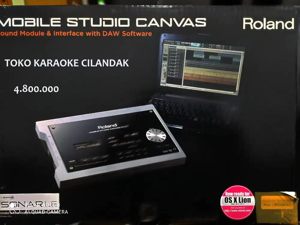roland studio canvas sd50   barang 99 persen seperti baru  cuma dipaka