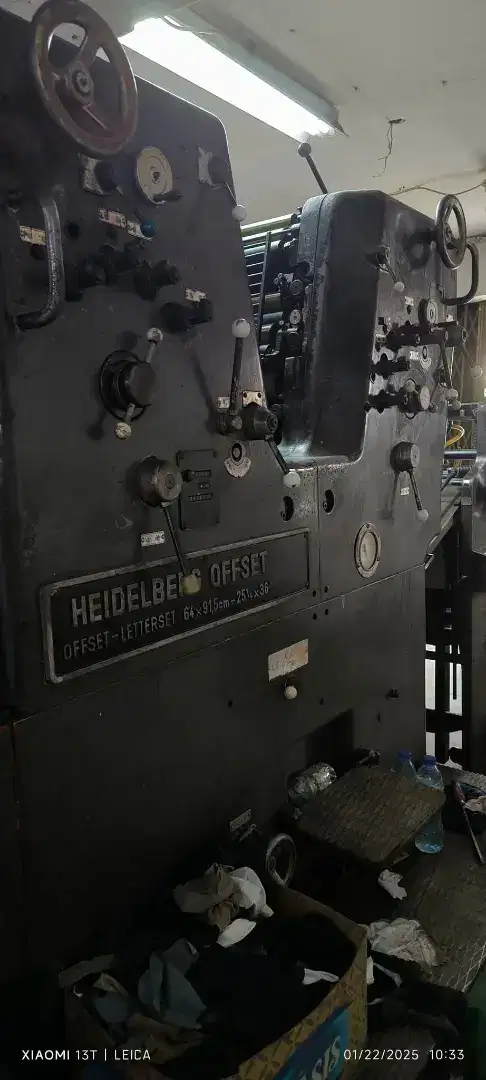 Dibutuhkan Operator pon gaplok dan Mesin cetak heidelberg sormz 2warna