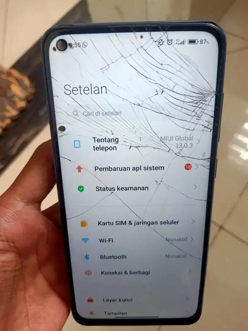 Redmi note 9 batangan