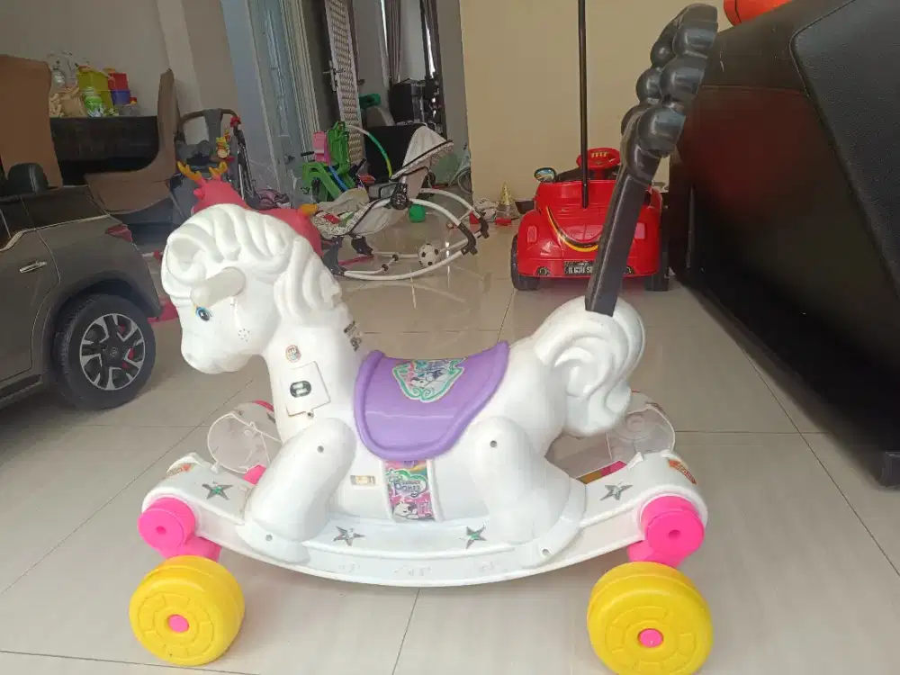 Mainan kuda2an anak 2in1