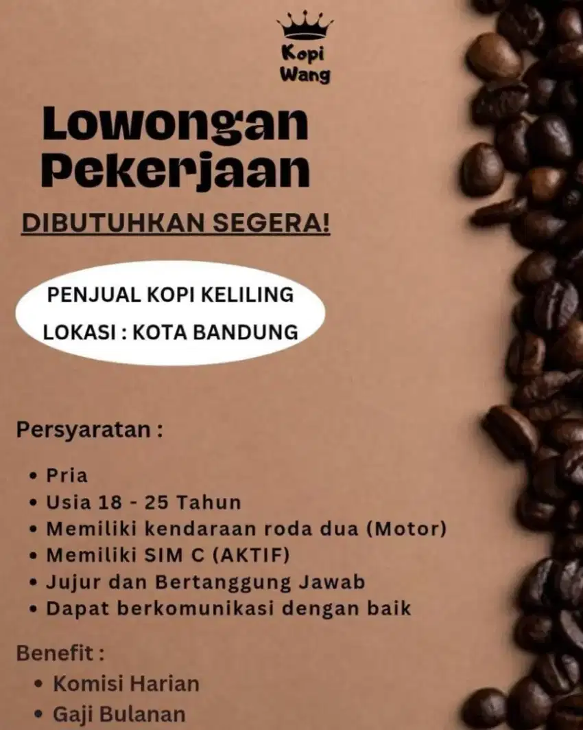 PENJUAL KOPI KELILING