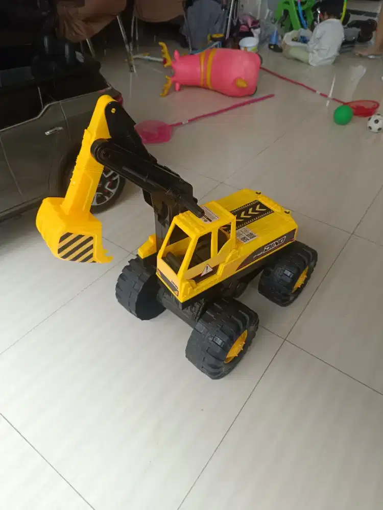 Mainan anak mobil keruk excavator