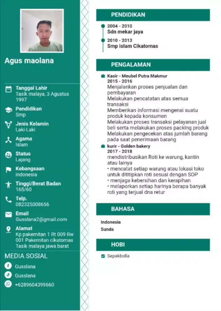 Mencari lowongan kerja