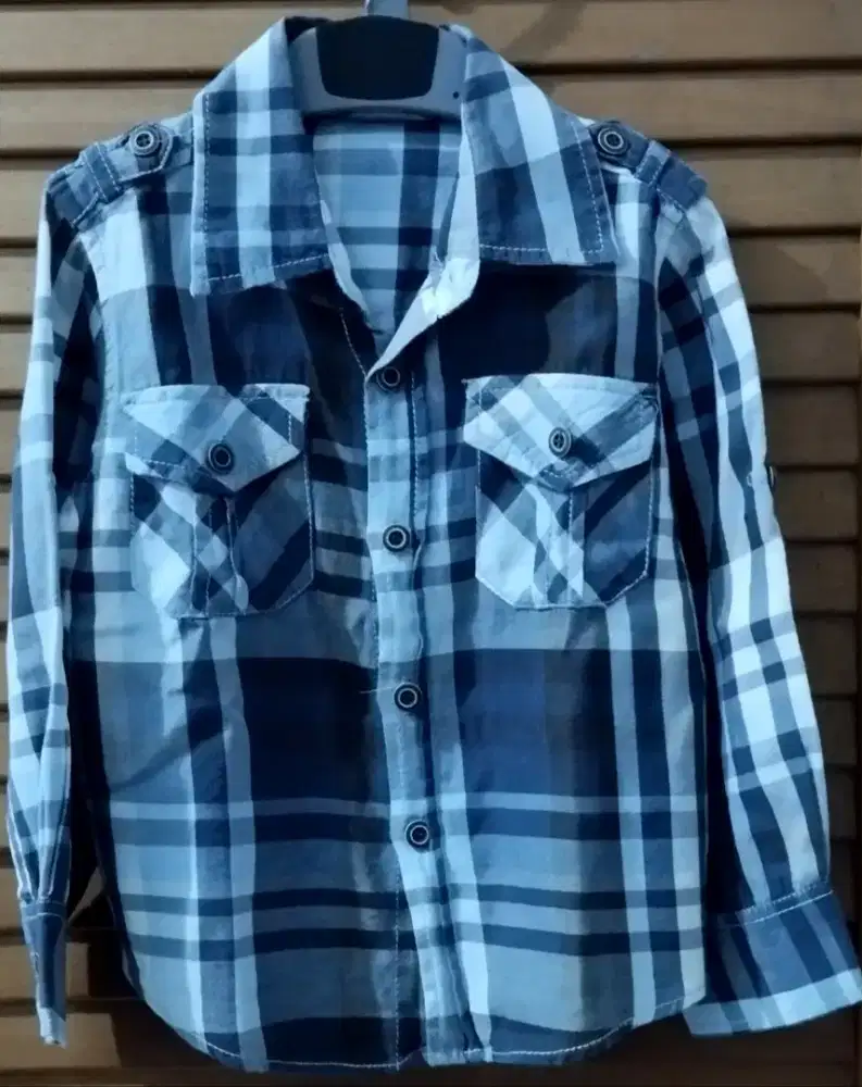 2 Kemeja Anak Merk Cool