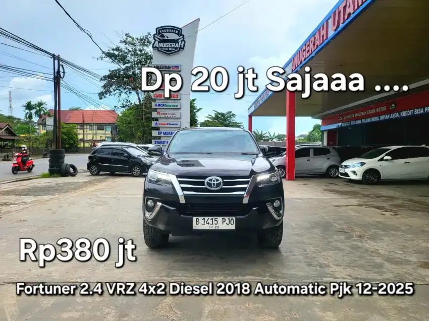 Dp20jt Fortuner 2.4 VRZ 2018 Automaric