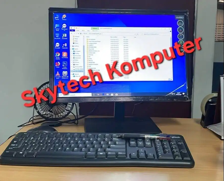 Pc rakitan office baru Core i7 6700 gen 6 lengkap cocok untuk kantor