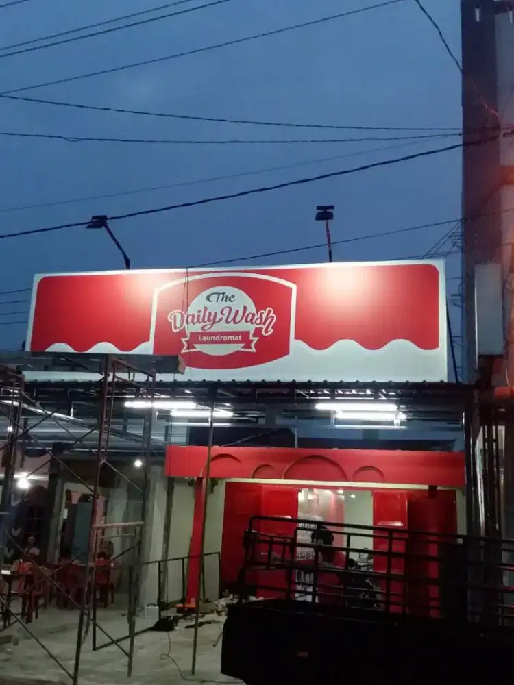 Neon box ,letter timbul sumatera