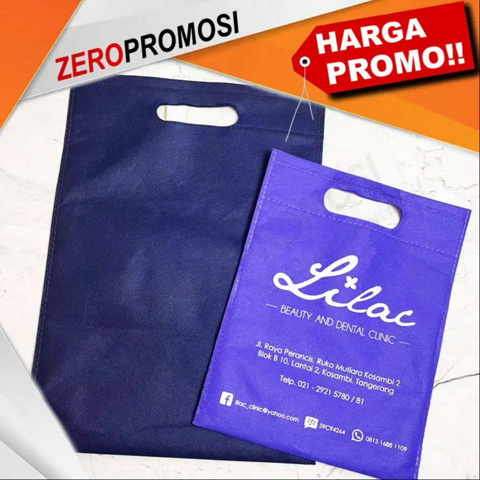 Souvenir Goodie Bag Spunbond Press Map