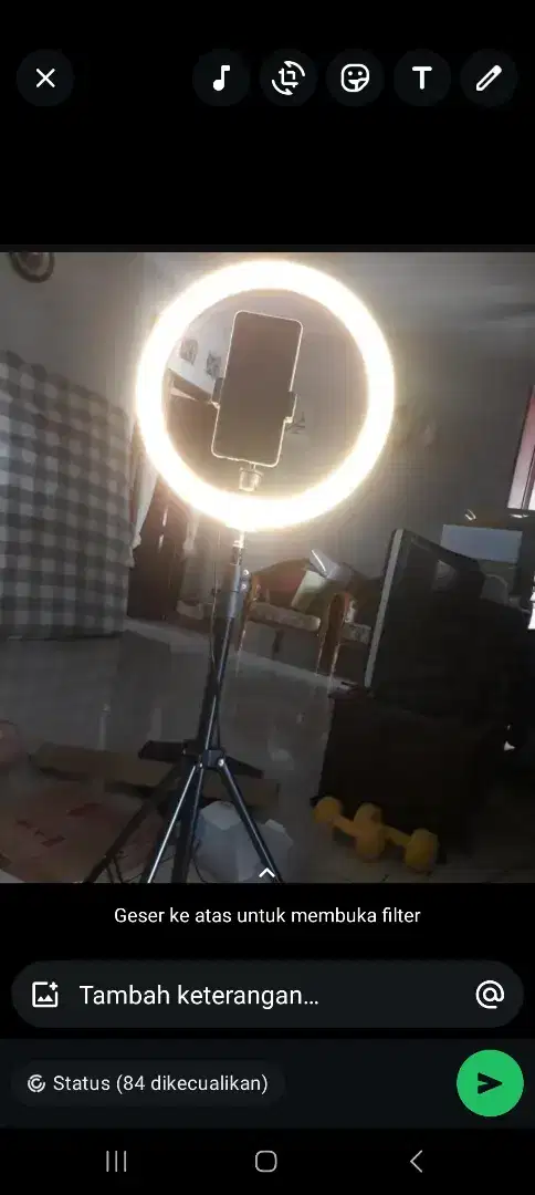 LED RING Light tripod