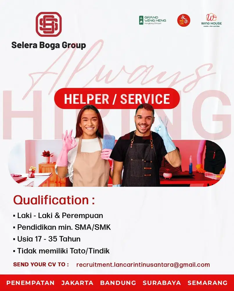 LOKER HELPER & SERVICE
