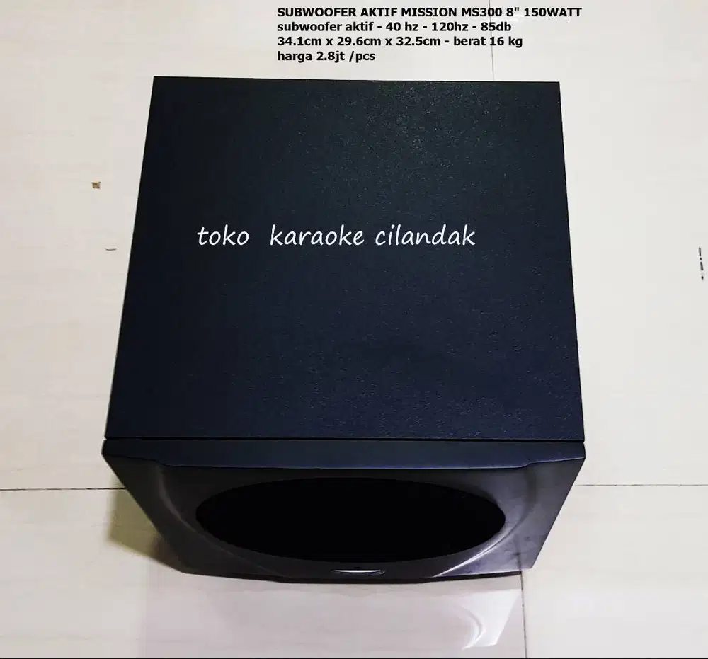 SUBWOOFER MISSION 8 INCHI