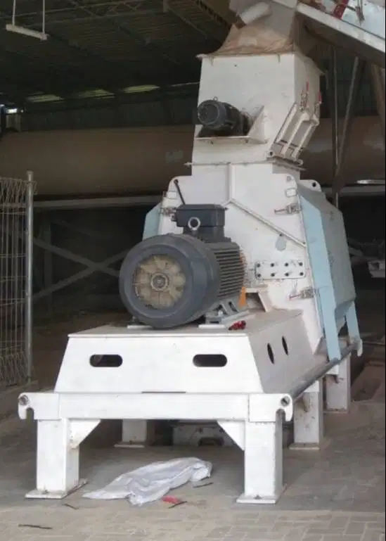Dijual 1 set complete Hammermill kap. 8-10 ton per jam, elektro motor