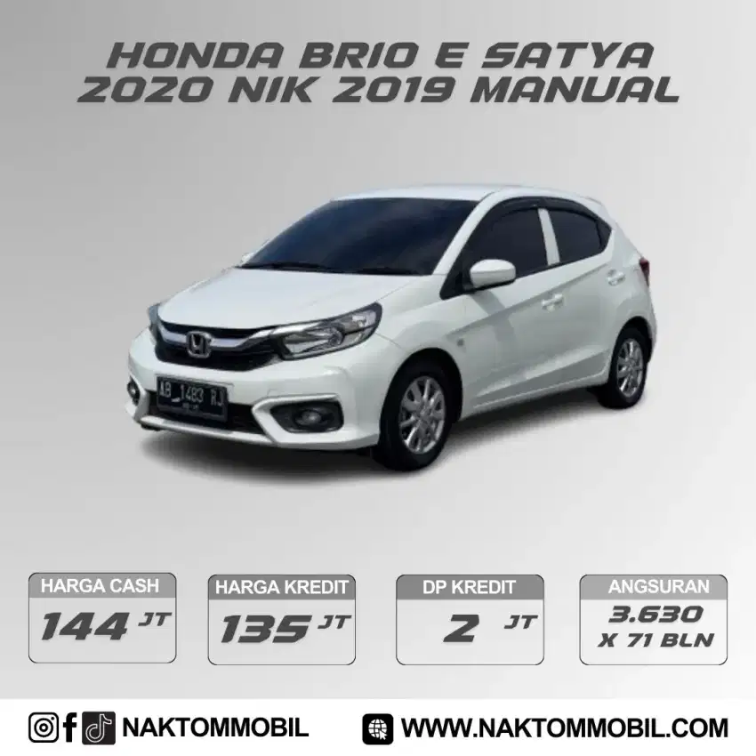 (DP 2 JT) BRIO E MANUAL 2020