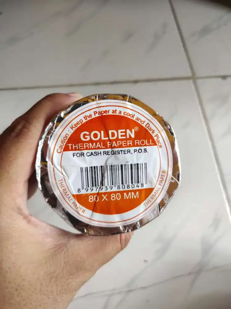 kertas kasir thermal golden 80mmx80mm