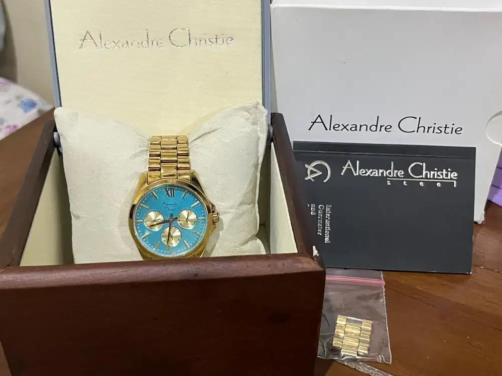 Jam tangan alexandre christie original