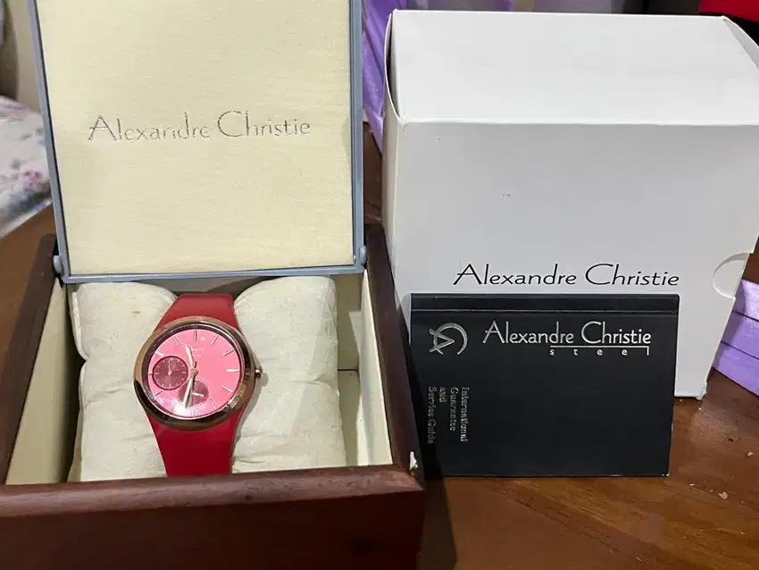 Jam tangan alexandre christie original