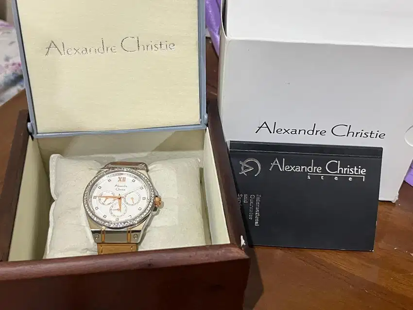 Jam tangan alexandre christie original