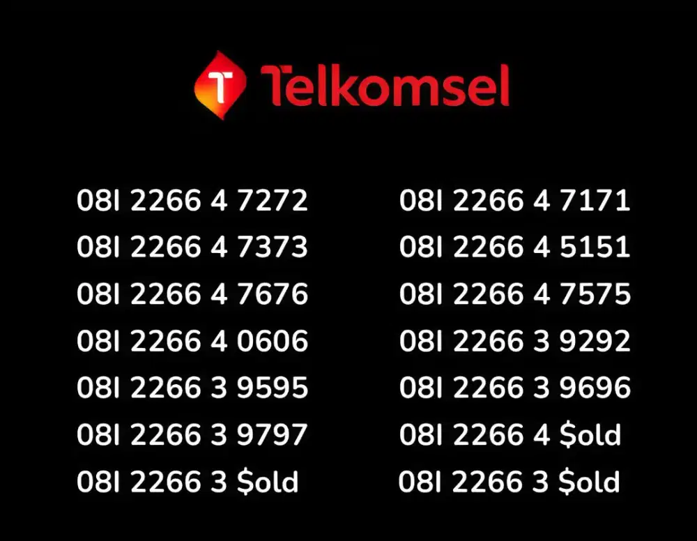 Perdana Cantik Telkomsel Rapi 0812266