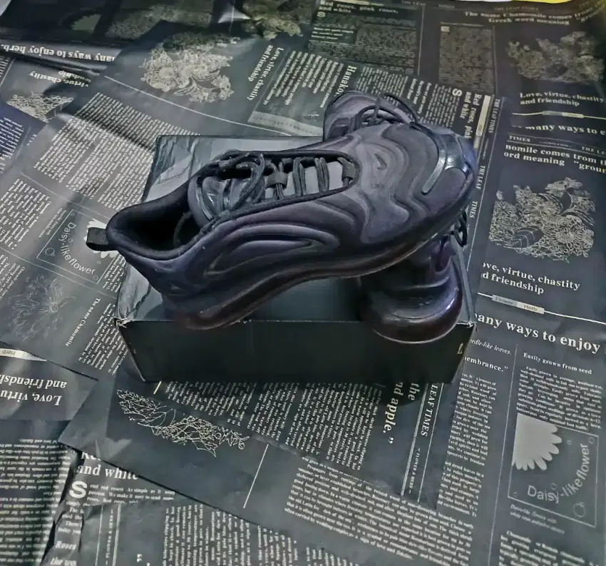 Nike Air Max 720 Full Black Second