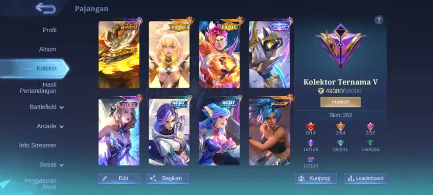 Akun Mobile lagend