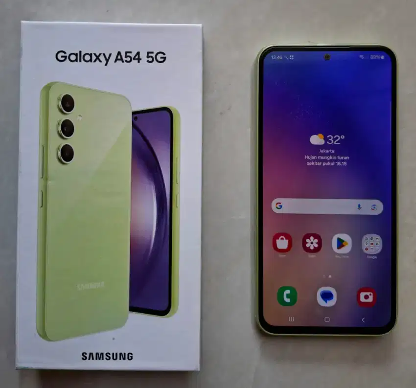 SAMSUNG GALAXY A54 5G (8/256) AWESOME LIME - FULLSET SECOND