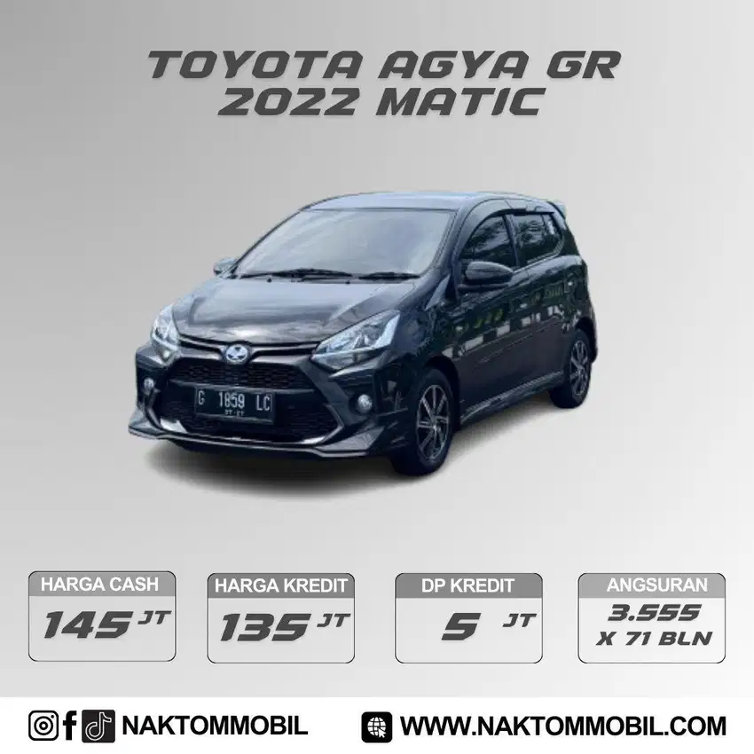 (DP 5 JT) AGYA GR 2022 MATIC