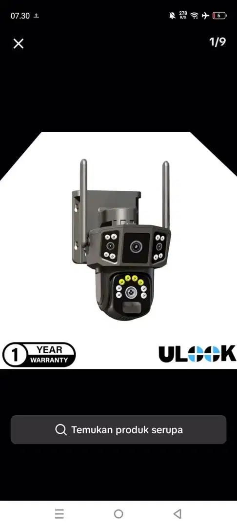 Cctv wifi outdoor dual camera