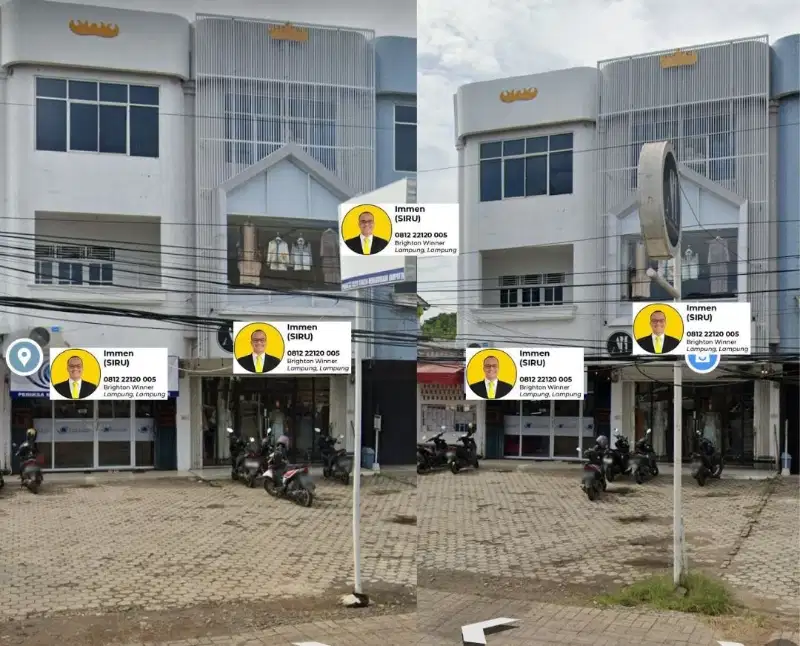 Ruko 2 Unit Gandeng Dijual Di Jalan Antasari Kedamaian Bandar Lampung