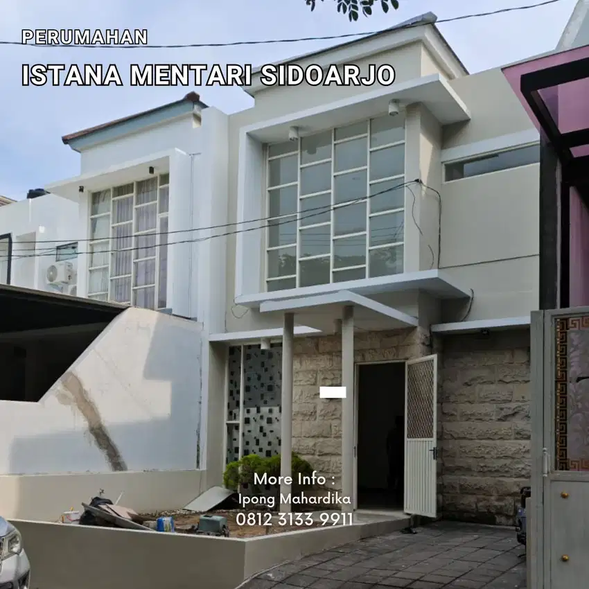Dijual Rumah Sidoarjo Dekat Pintu Tol di Perum Istana Mentari