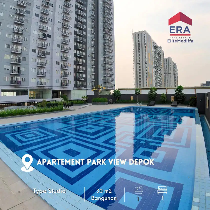 Disewakan Apartemen Park View Depok Furnished Selangkah Menuju Ui
