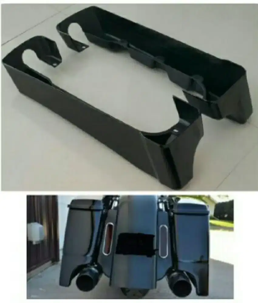 Sambungan saddlebag harley davidson tahun 2014 keatas