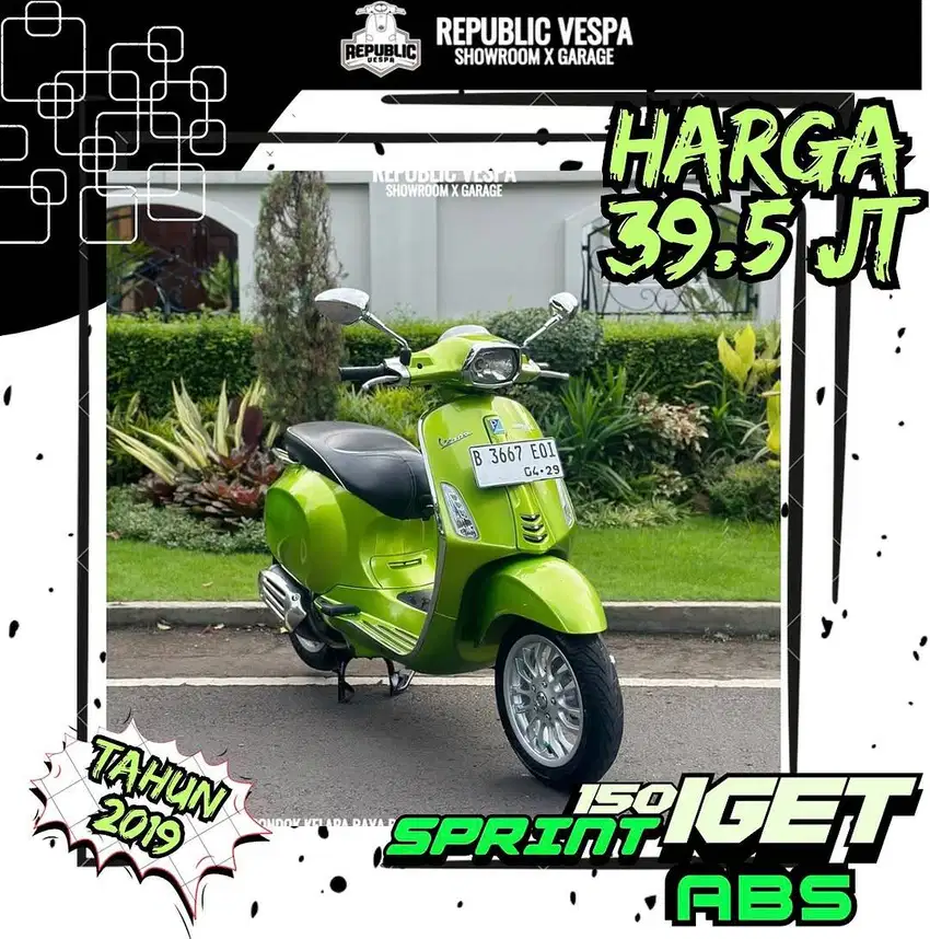 [ GOOD CONDITION] Vespa SPRINT 150 IGET ABS