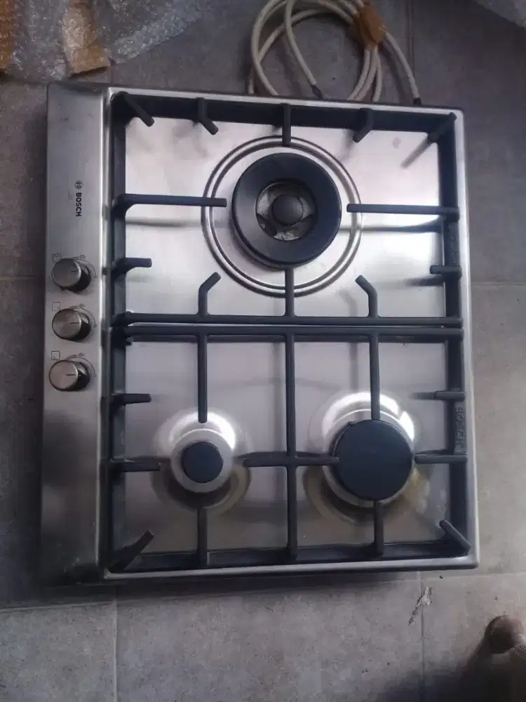 Kompor tanam merk Bosch dan FREE Cooker Hood Gascomp