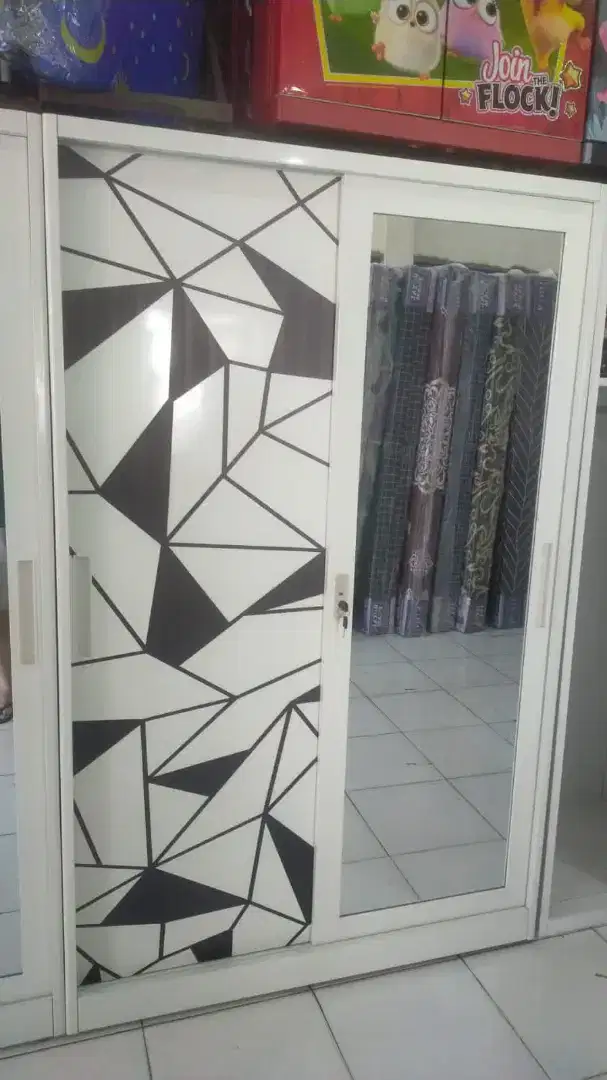 Lemari Besi Import JUMBO 120x50x185cm Harga Pabrik GRATIS ONGKOS KIRIM