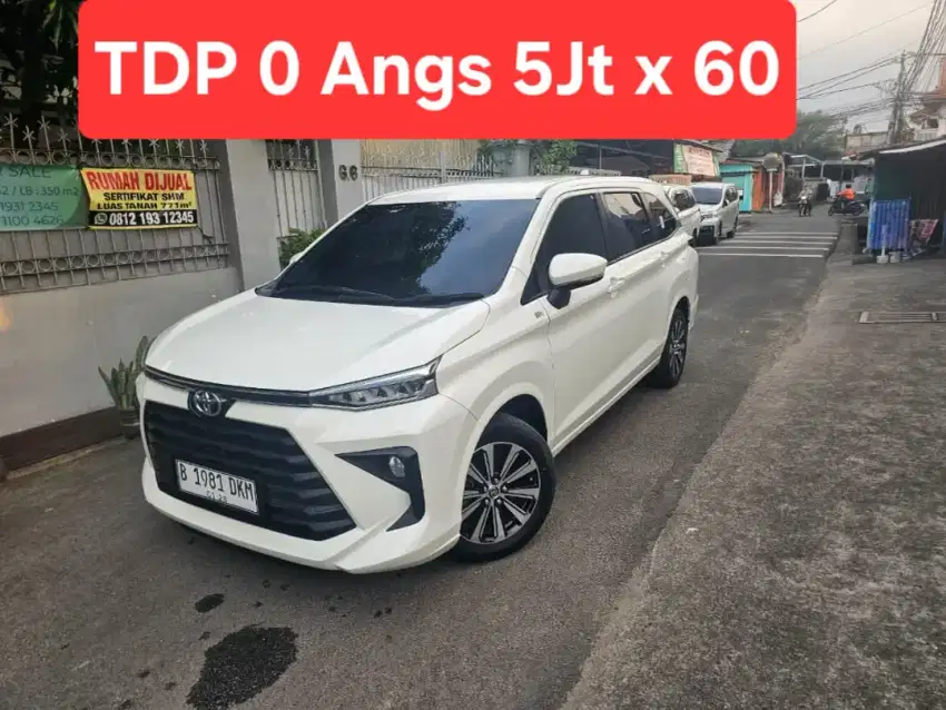 TDP 0 Angs Termurah All New Avanza G 2022 Manual Putih Low Km Like New