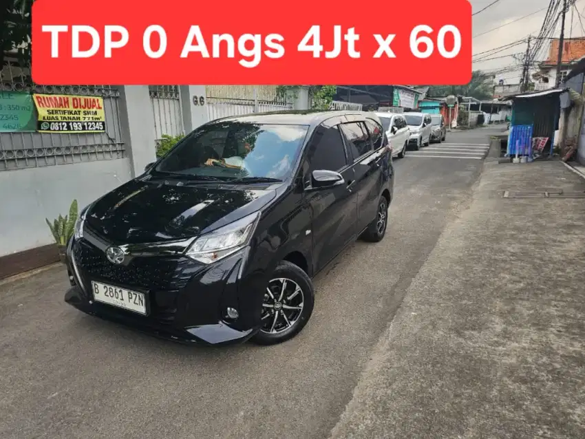 TDP 0 Angs Termurah Calya G 2023 Metic Hitam Low Km Seperti Baru