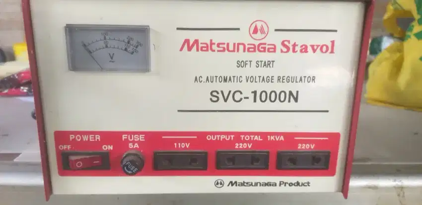 STABILIZER MATSUNAGA 500 WATT SECOND