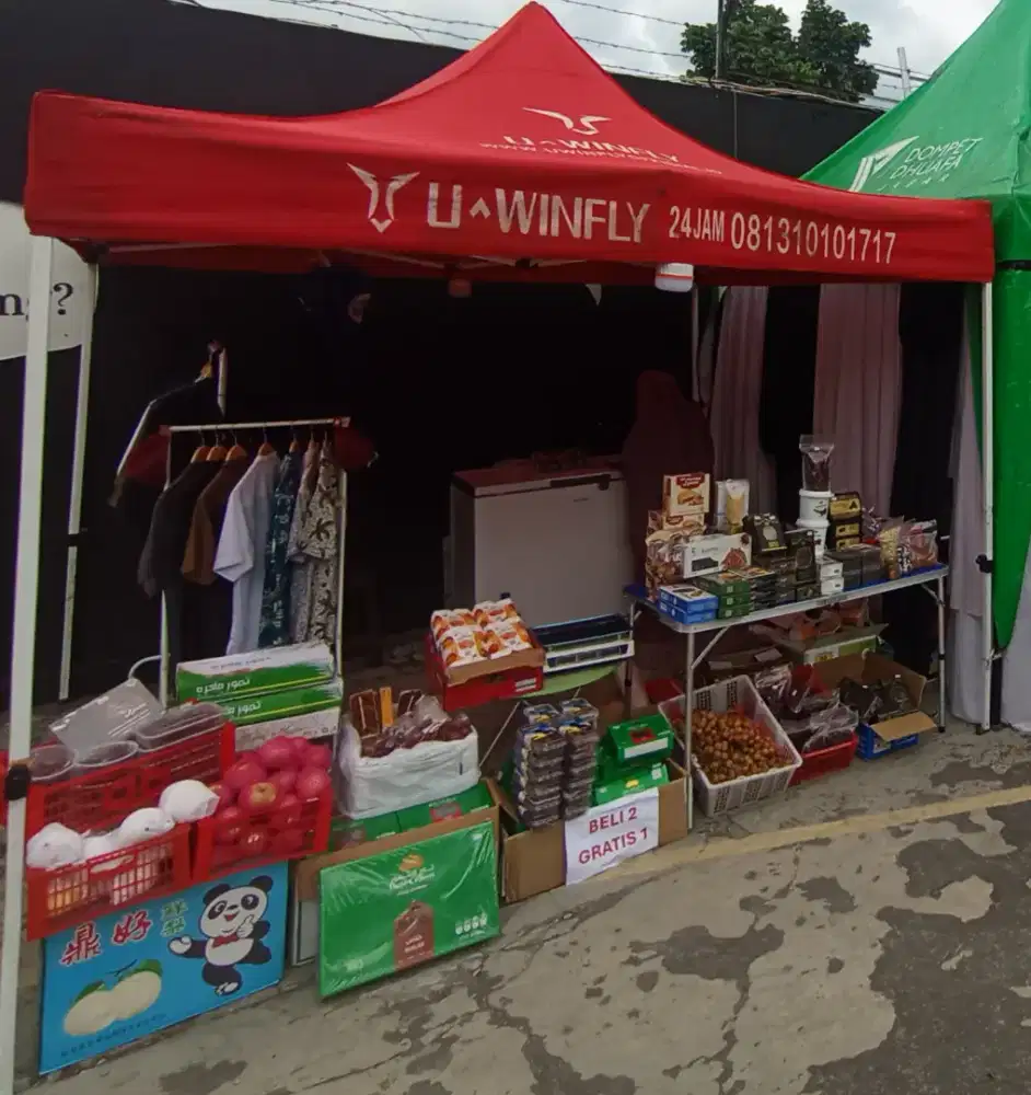 Tenda Lipat 3 x 3 M Meter