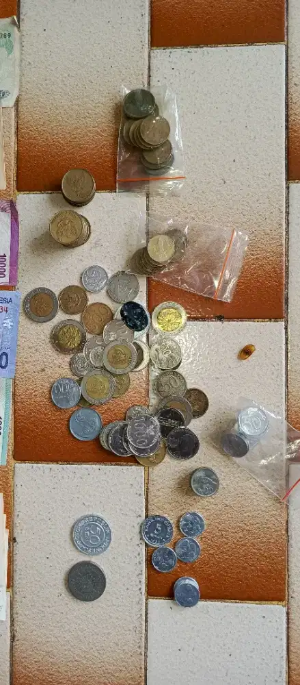 Uang coin kertas jadul (Nego)