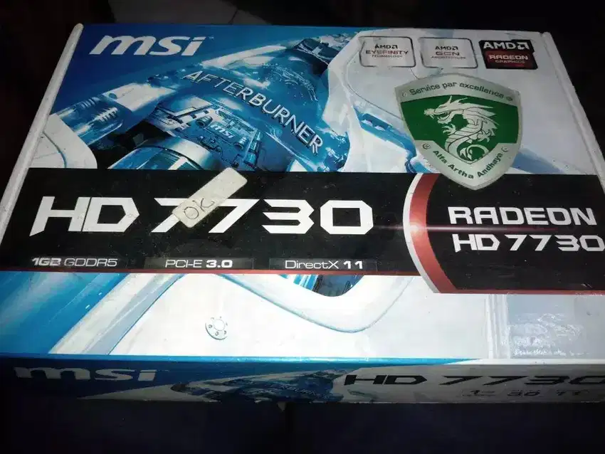 VGA MSI RADEON HD 7730 1GB GDDR5 NO DISPLAY